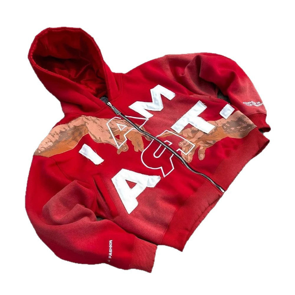 Loose Fit Streetwear Hoodie