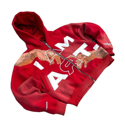 Loose Fit Streetwear Hoodie
