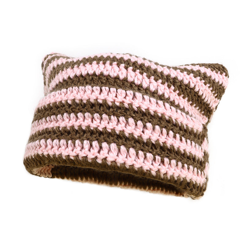 Chunky Knit Wool Beanie