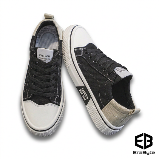 Men's Breathable Canvas Skate Shoes