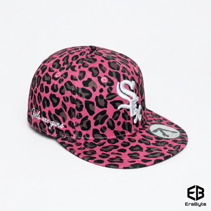 Leopard Print Embroidered Baseball Cap