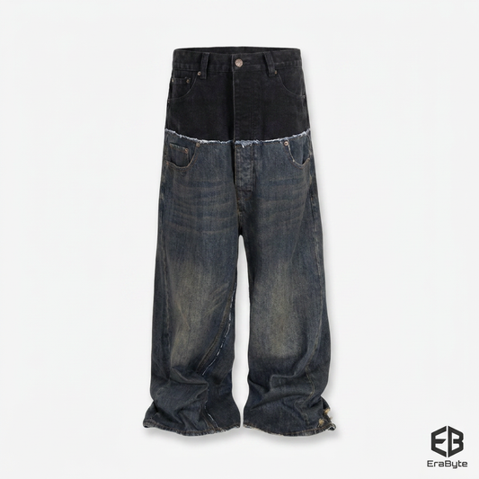 Parisian Vintage Wide-Leg Jeans