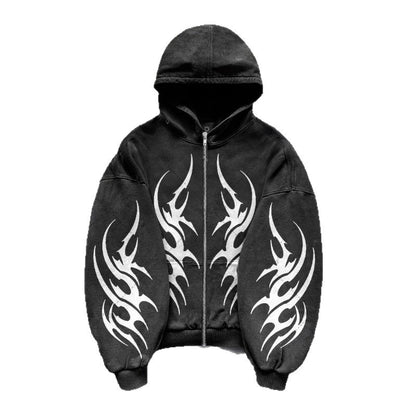 Gothic Corduroy Hoodie