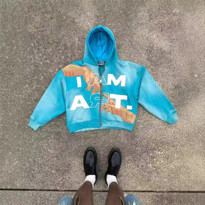 Loose Fit Streetwear Hoodie