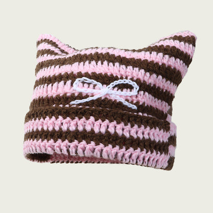 Chunky Knit Wool Beanie