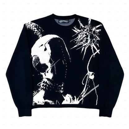 Loose Knit Pullover Sweater