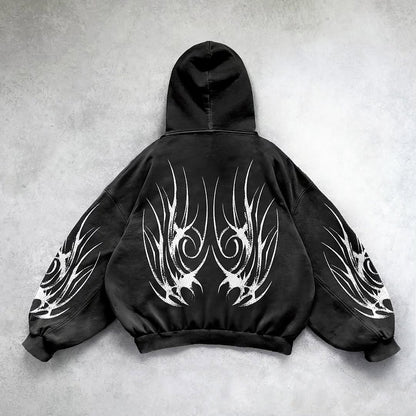 Gothic Corduroy Hoodie