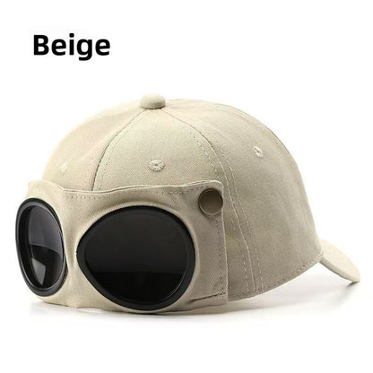 Cat Ears Aviator Baseball Cap