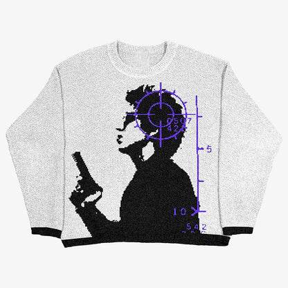 Loose Knit Pullover Sweater