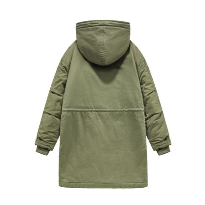 Men's Retro Hooded Winter Coat