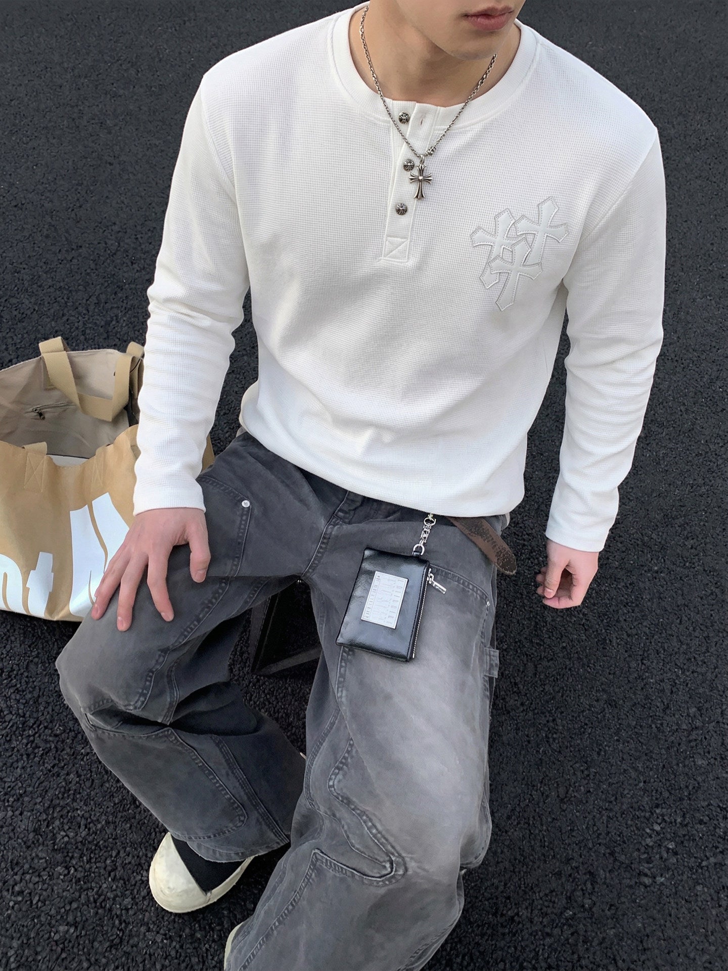 Men's Ribbed Knit Sweater