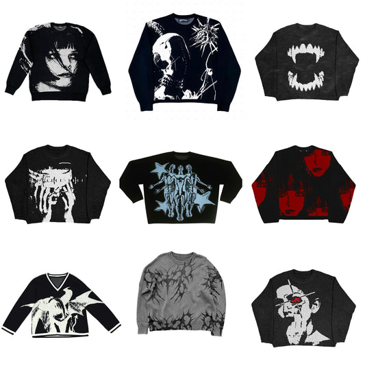 Loose Knit Pullover Sweater