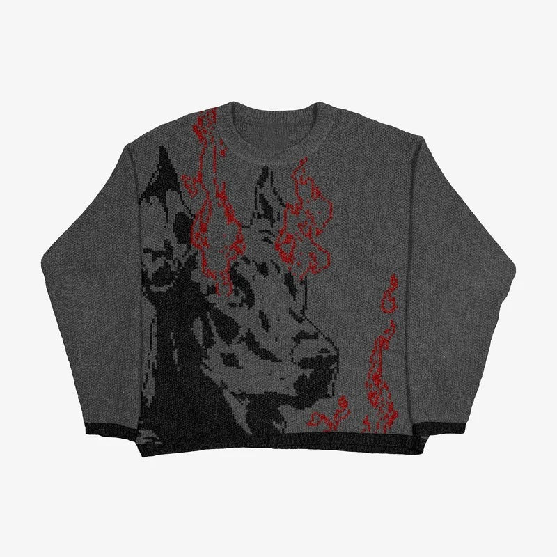 Loose Knit Pullover Sweater