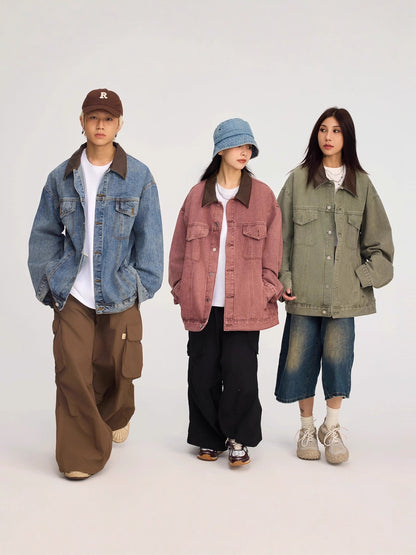Denim Jacket Unisex Casual Wear
