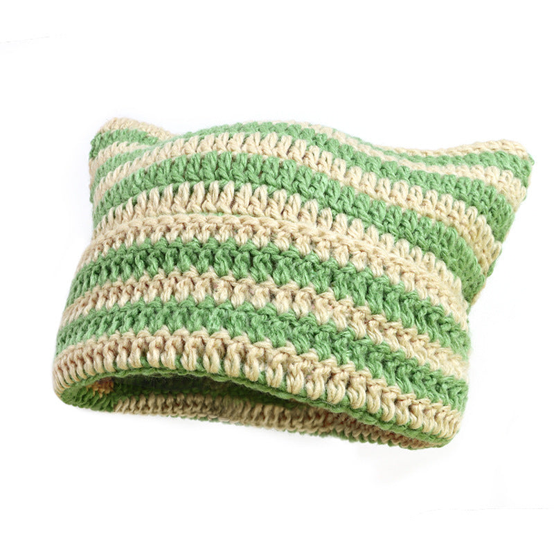 Chunky Knit Wool Beanie