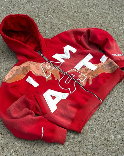 Loose Fit Streetwear Hoodie