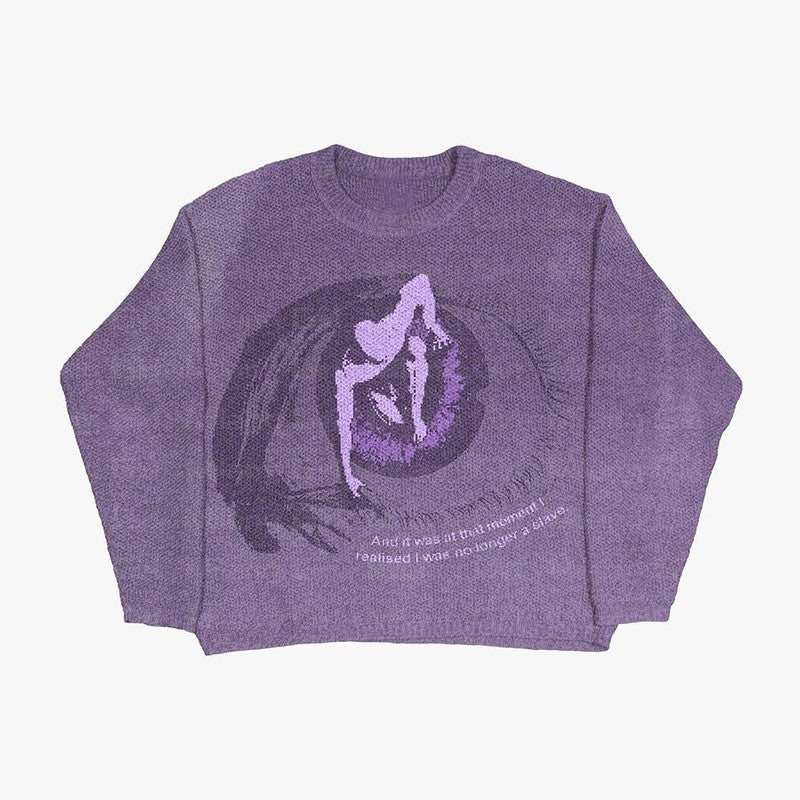 Loose Knit Pullover Sweater