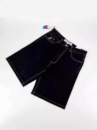 Y2K Cartoon Embroidered Loose Jeans - photo 4