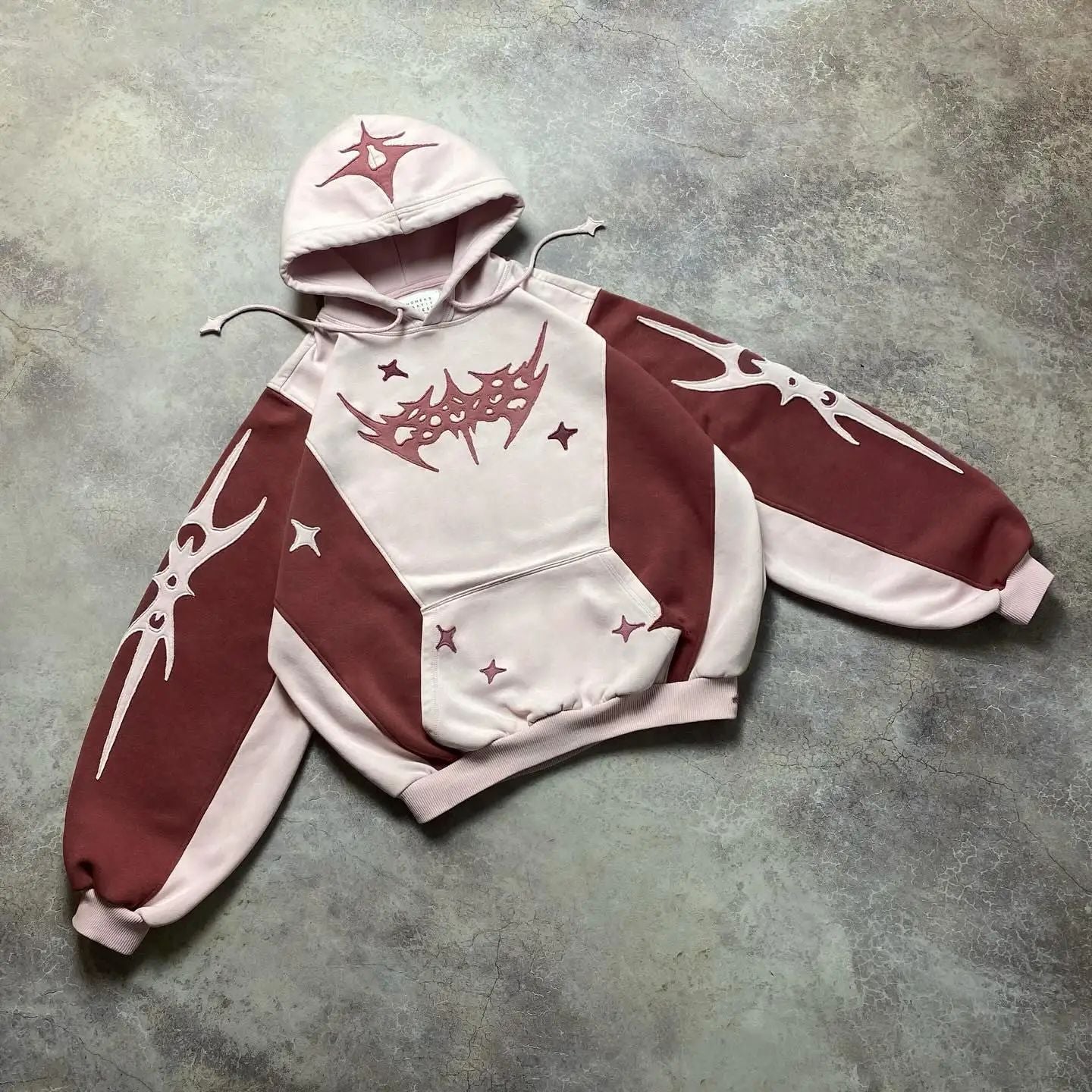 Embroidered Pullover Hoodie