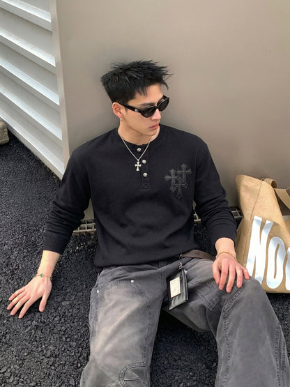 Men's Ribbed Knit Sweater