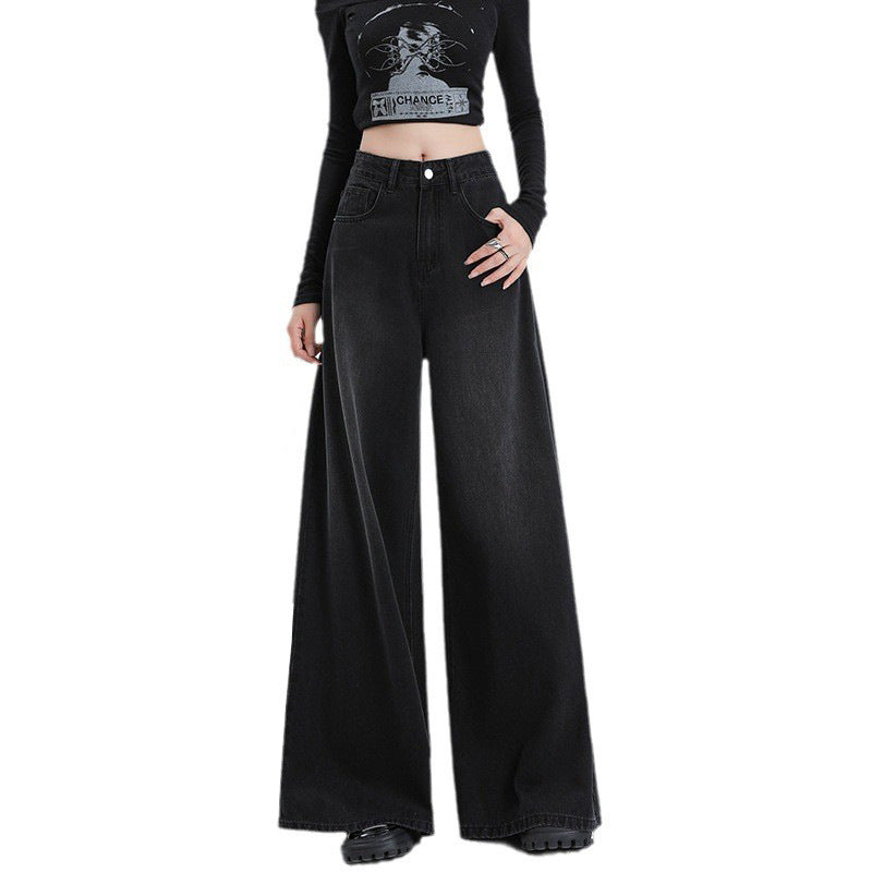 High-Waist Wide-Leg Jeans for Women - photo 2