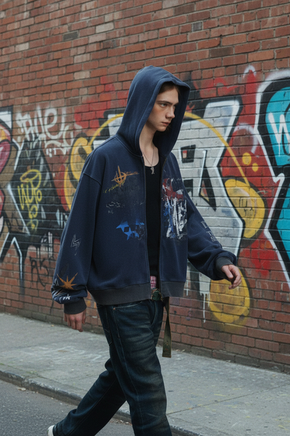 Graffiti Cardigan UGC