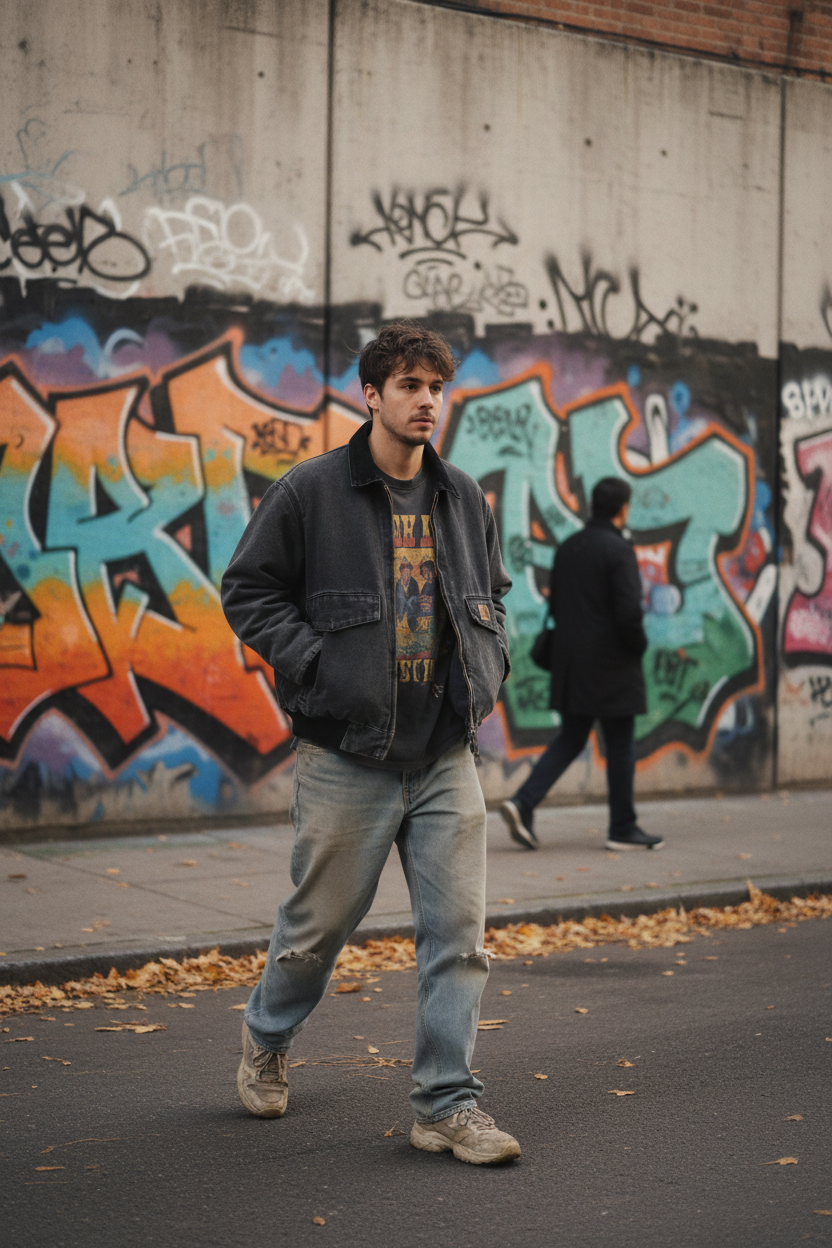 Washed Denim Jacket UGC